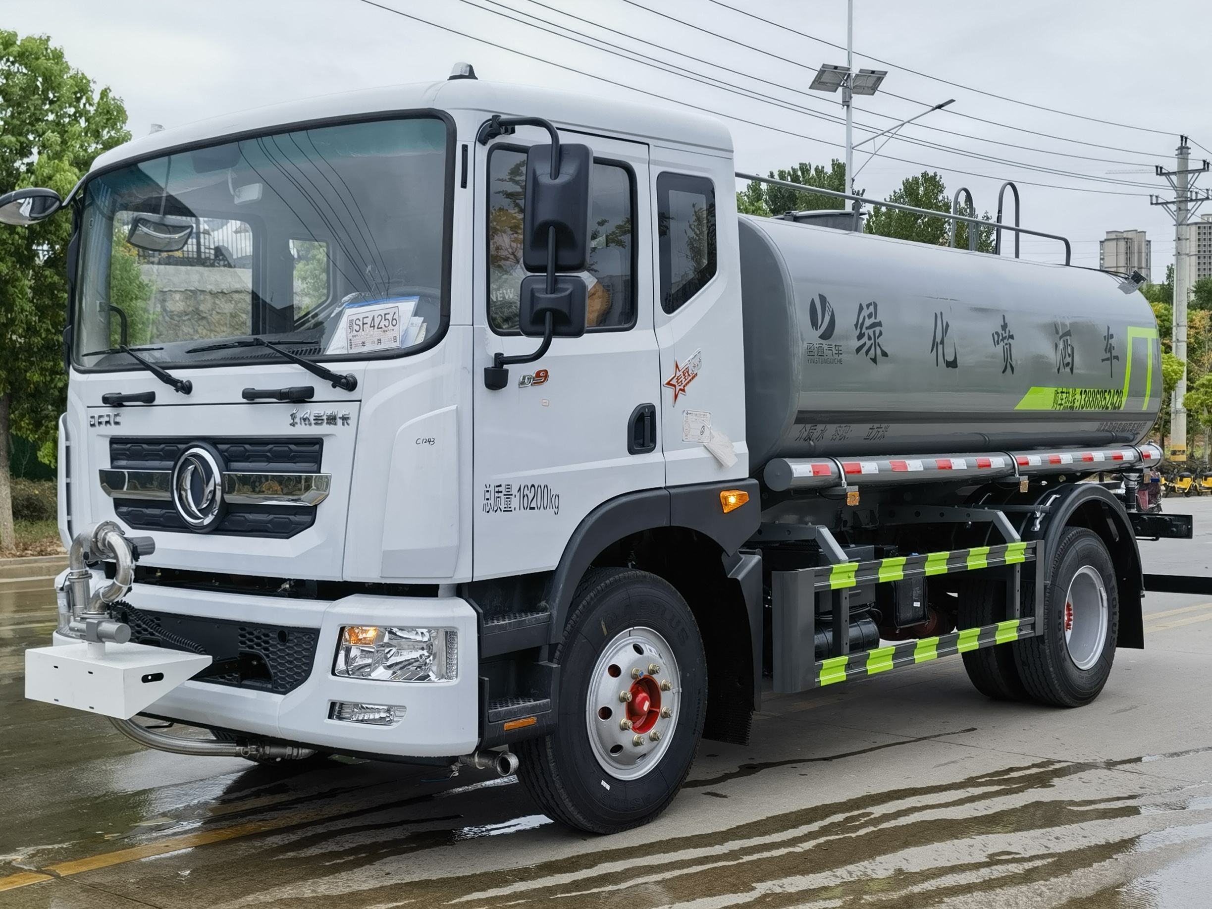 東風多利卡D9 13.7方灑水車|CLT5183GPSEQ6型綠化噴灑車